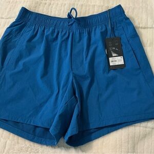 VRST Men's 5” Everyday Woven Nylon Shorts - Blue Tide